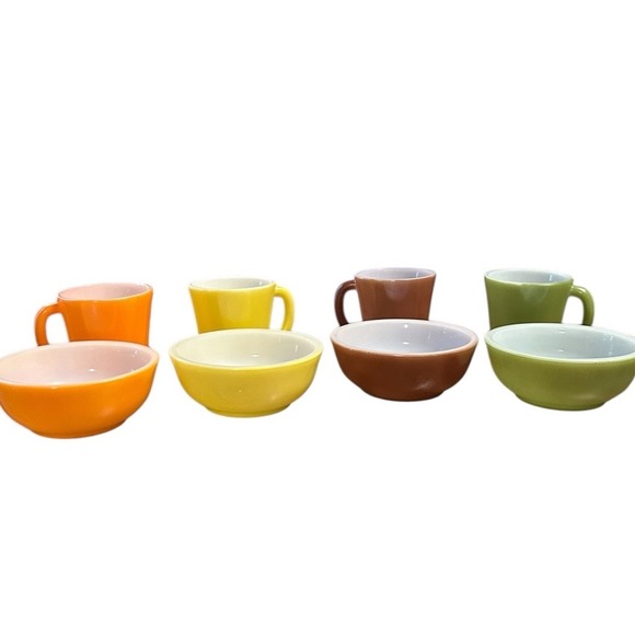 Glasbake By Jeannette | Dining | Vintage Glasbake Jeannette Milk Glass ...